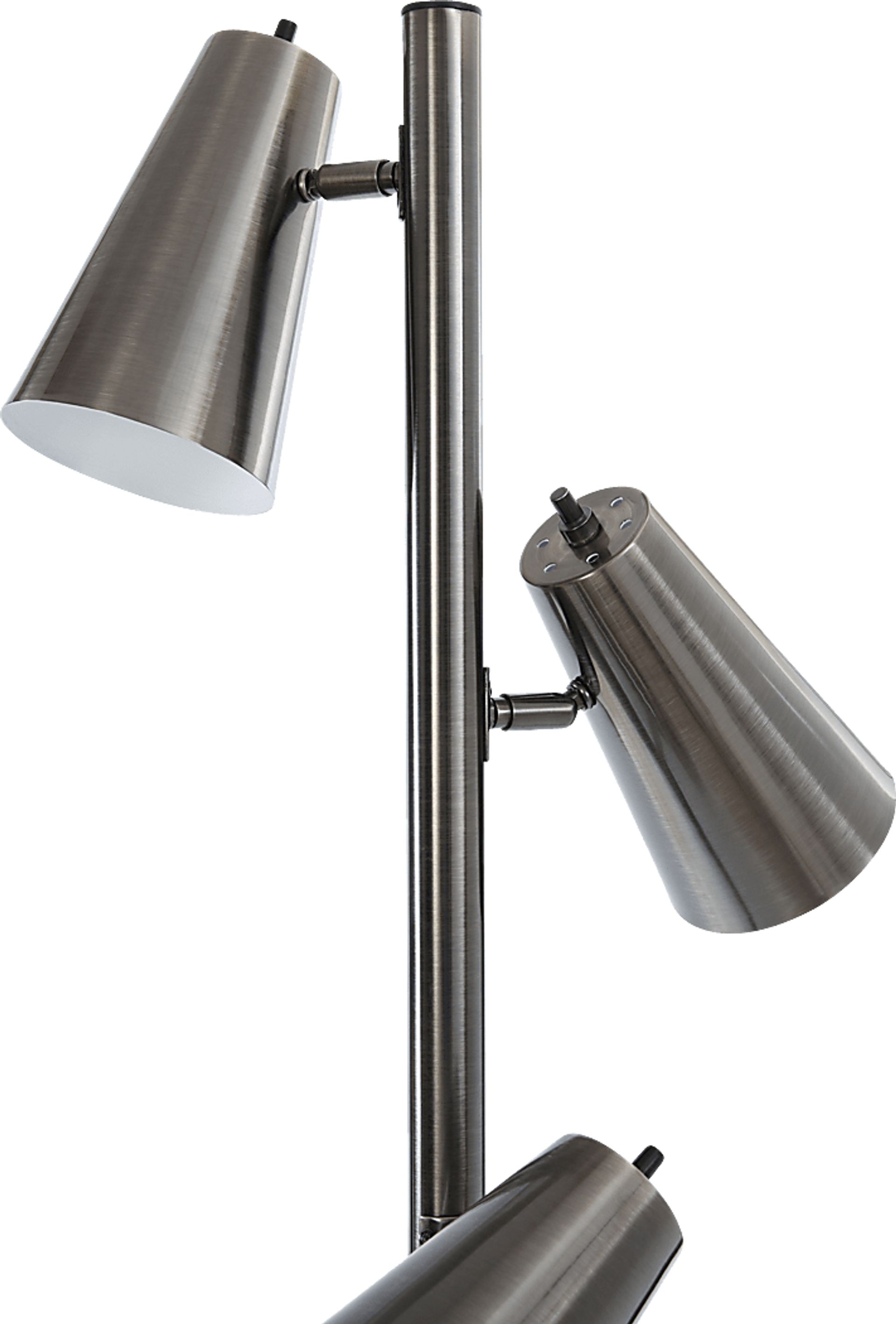Mallina Hollow Black Floor Lamp - Image 2