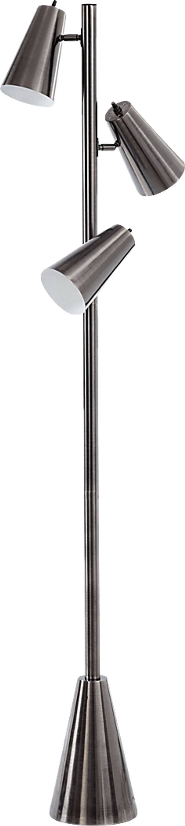 Mallina Hollow Black Floor Lamp - Thumbnail - Image 1