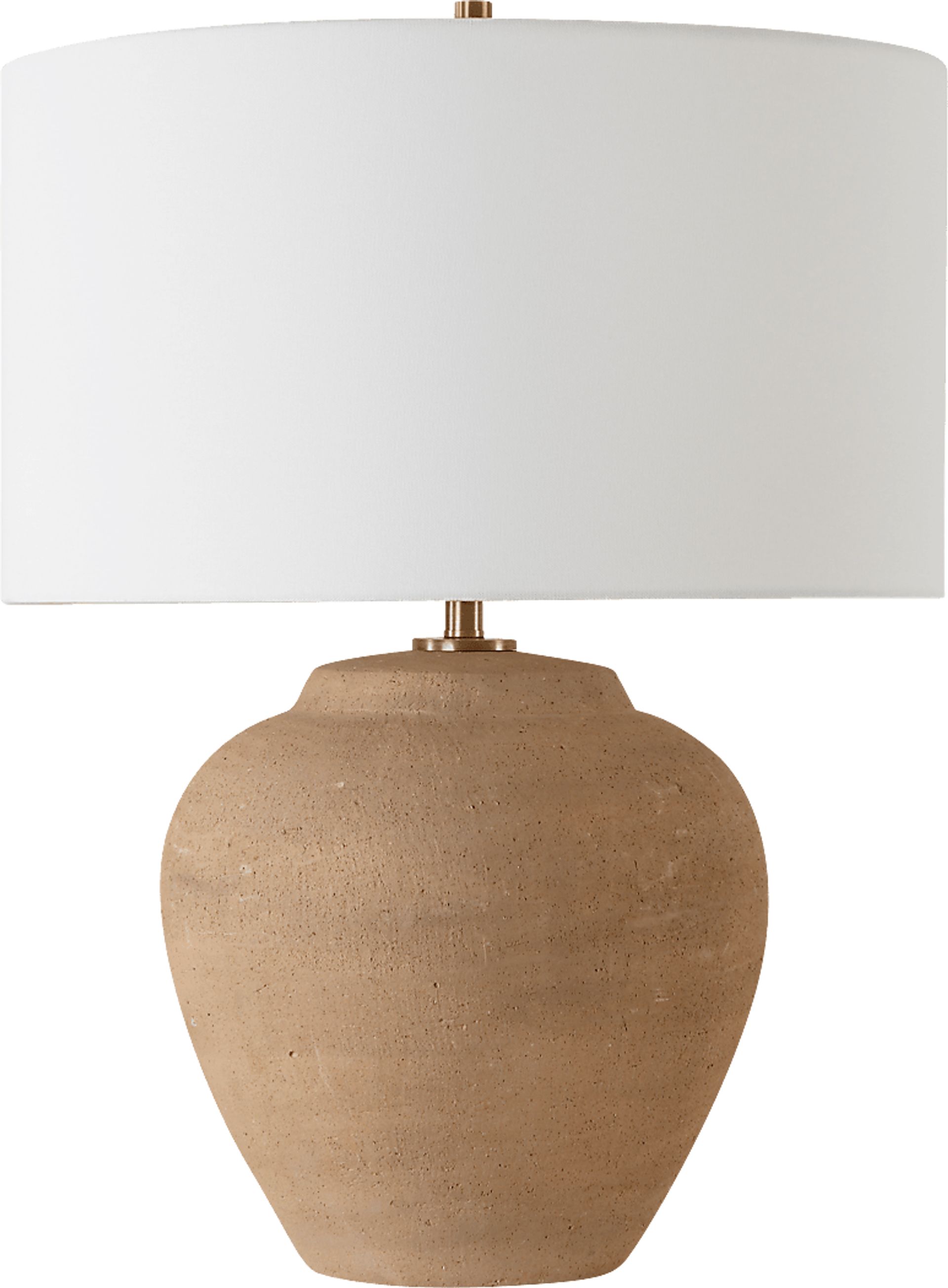 Mallina Loop Terracotta Lamp - Image 1