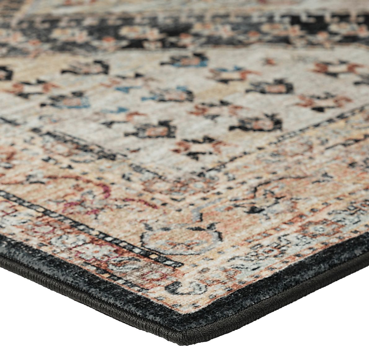 Malloroso Midnight/Multi 3' x 5' Rug