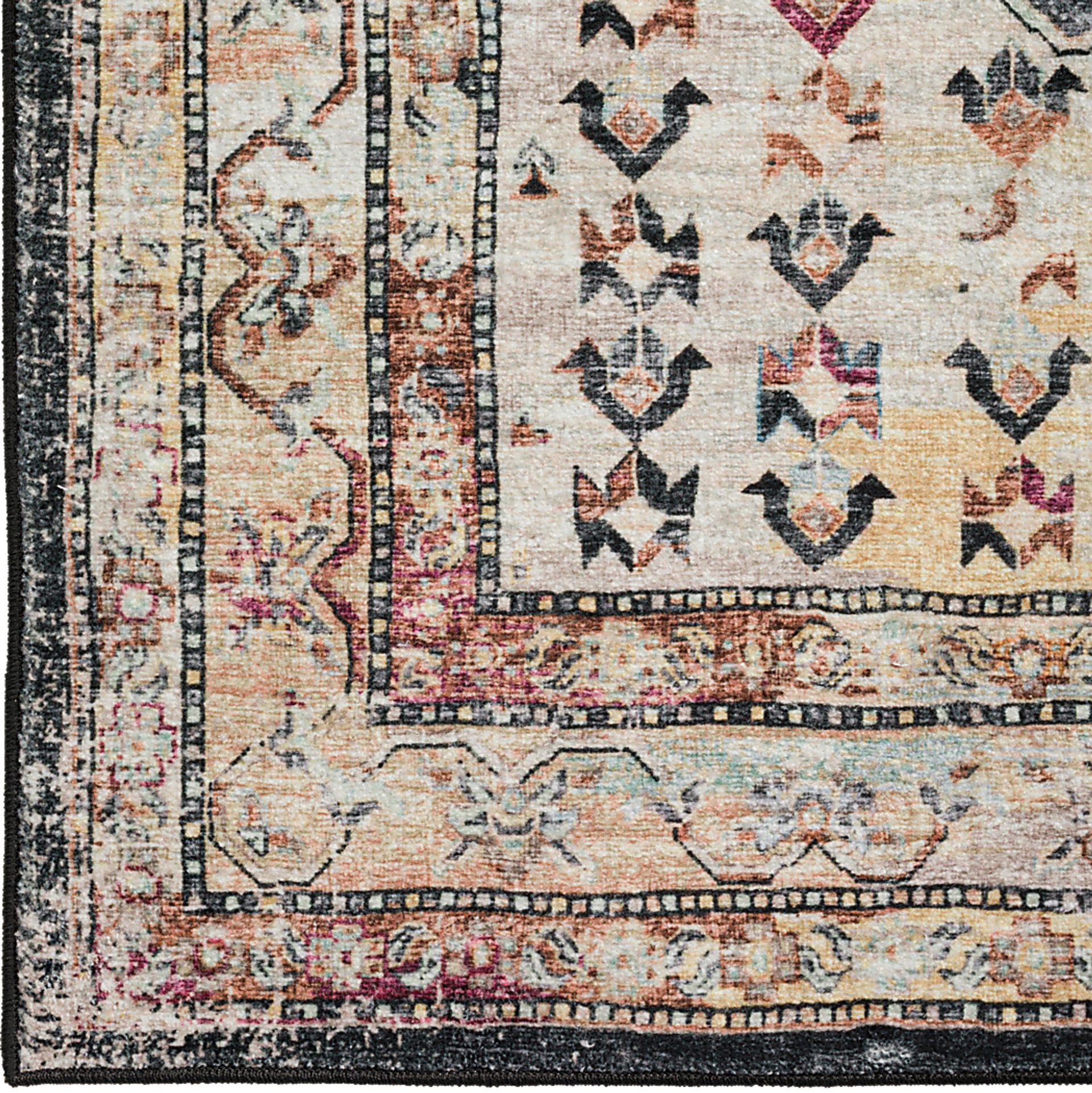 Malloroso Midnight/Multi 5' x 8' Rug - Image 2