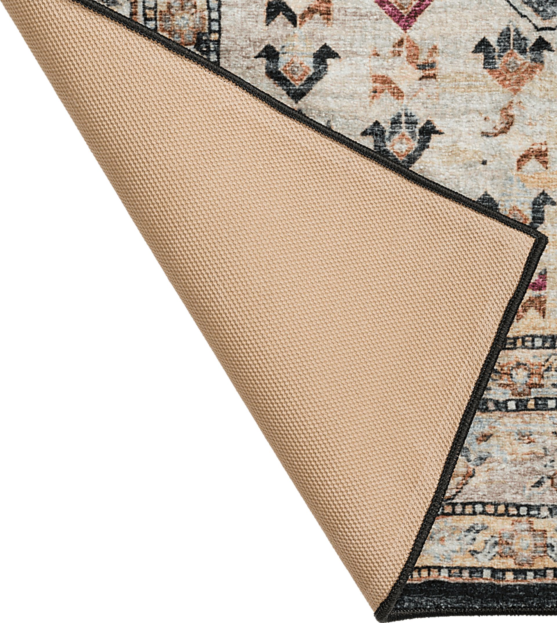Malloroso Midnight/Multi 5' x 8' Rug - Image 4