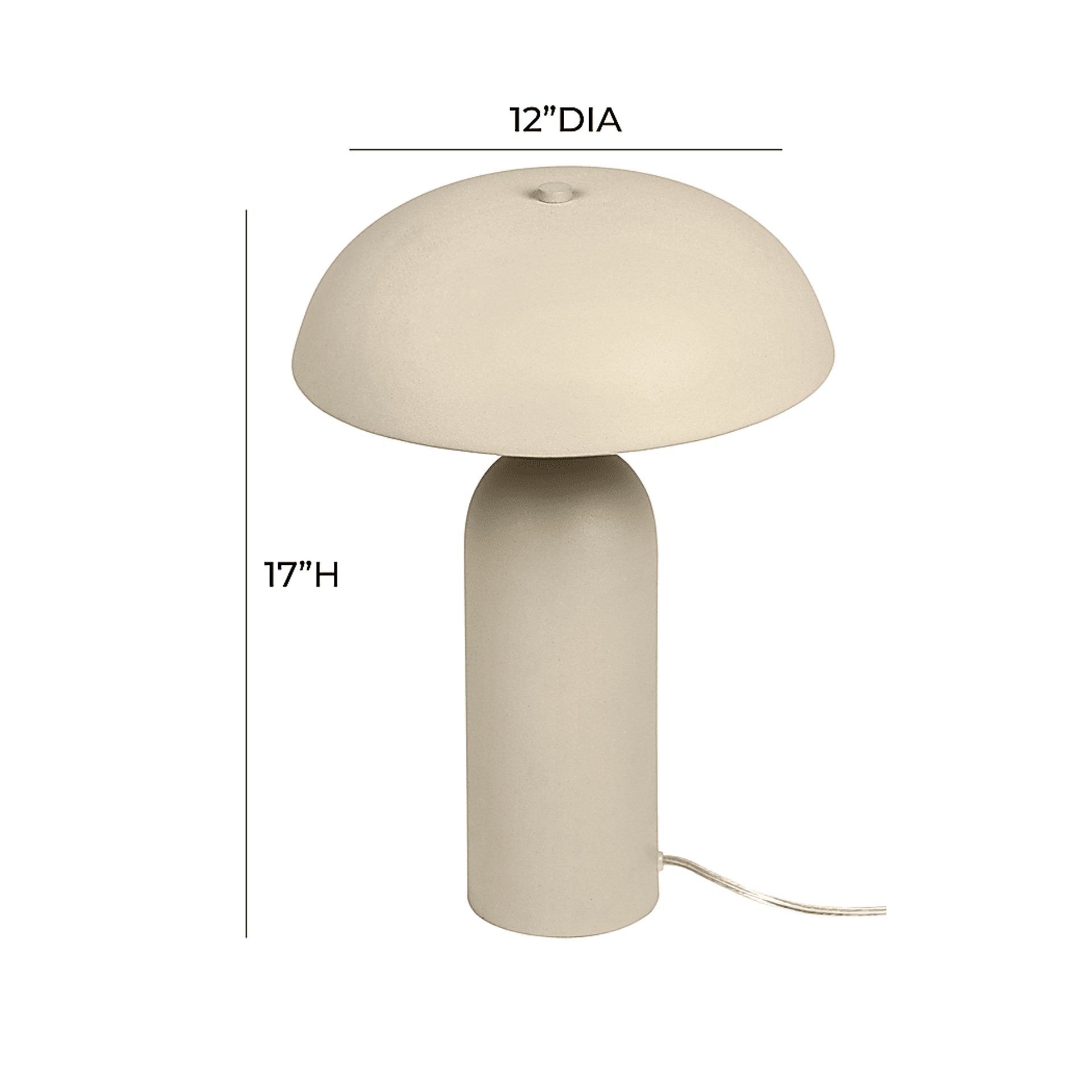 Mallory Place Cream Lamp - Image 8
