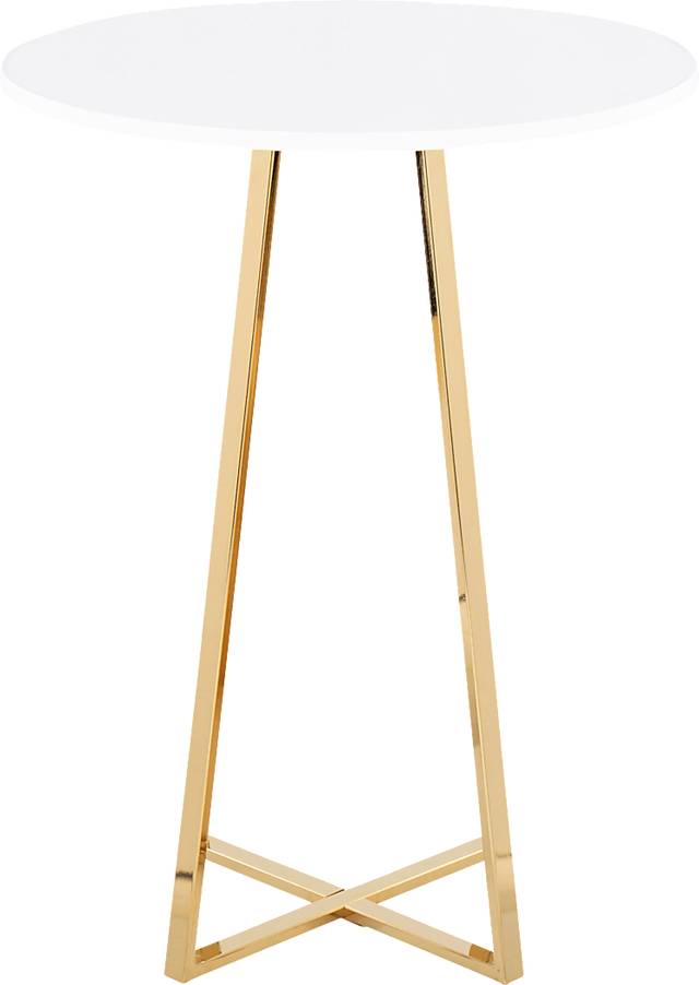 Mallvern White Counter Height Table - Thumbnail - Image 4