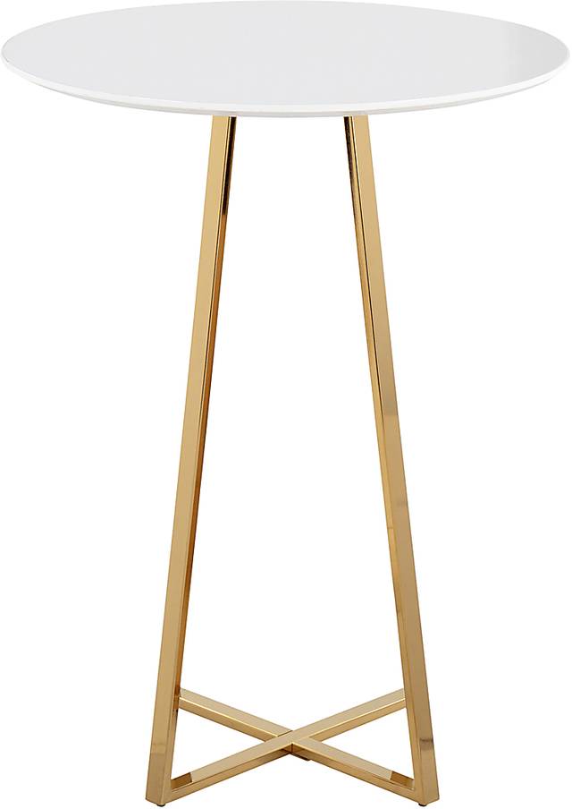 Mallvern White Counter Height Table - Thumbnail - Image 4