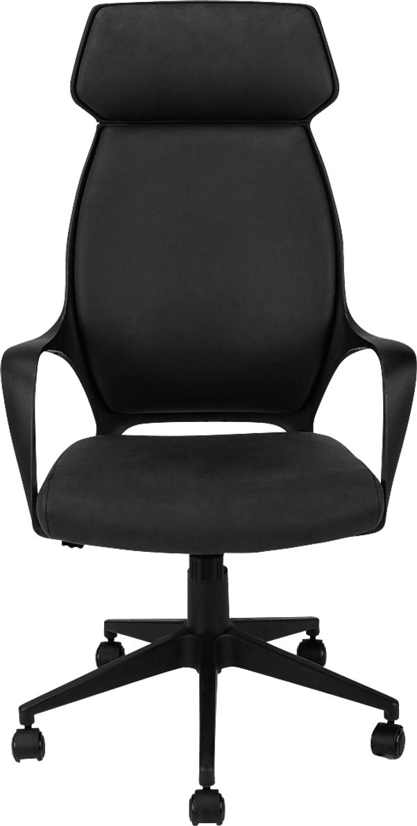 Malmaison Black Desk Chair - Rooms To Go