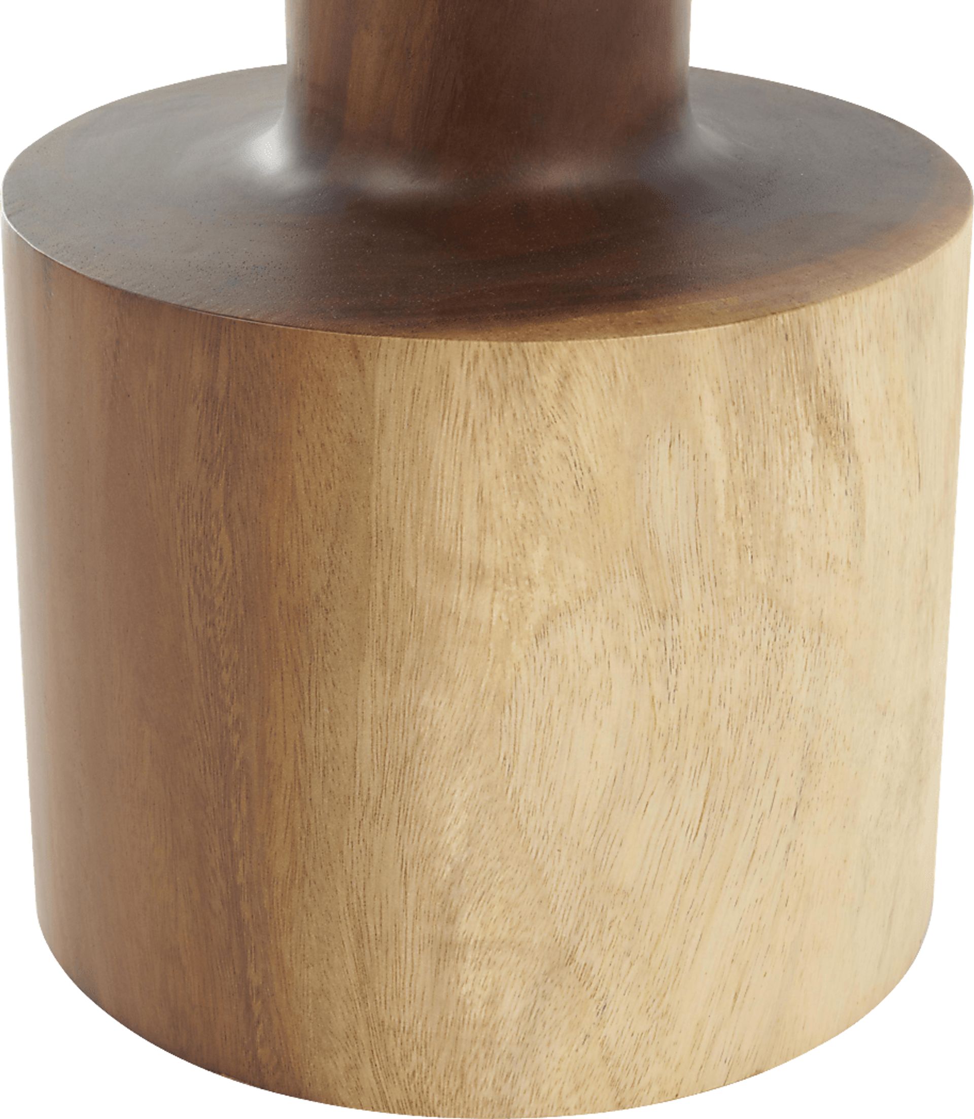 Cacam Brown/Natural Accent Table - Image 4