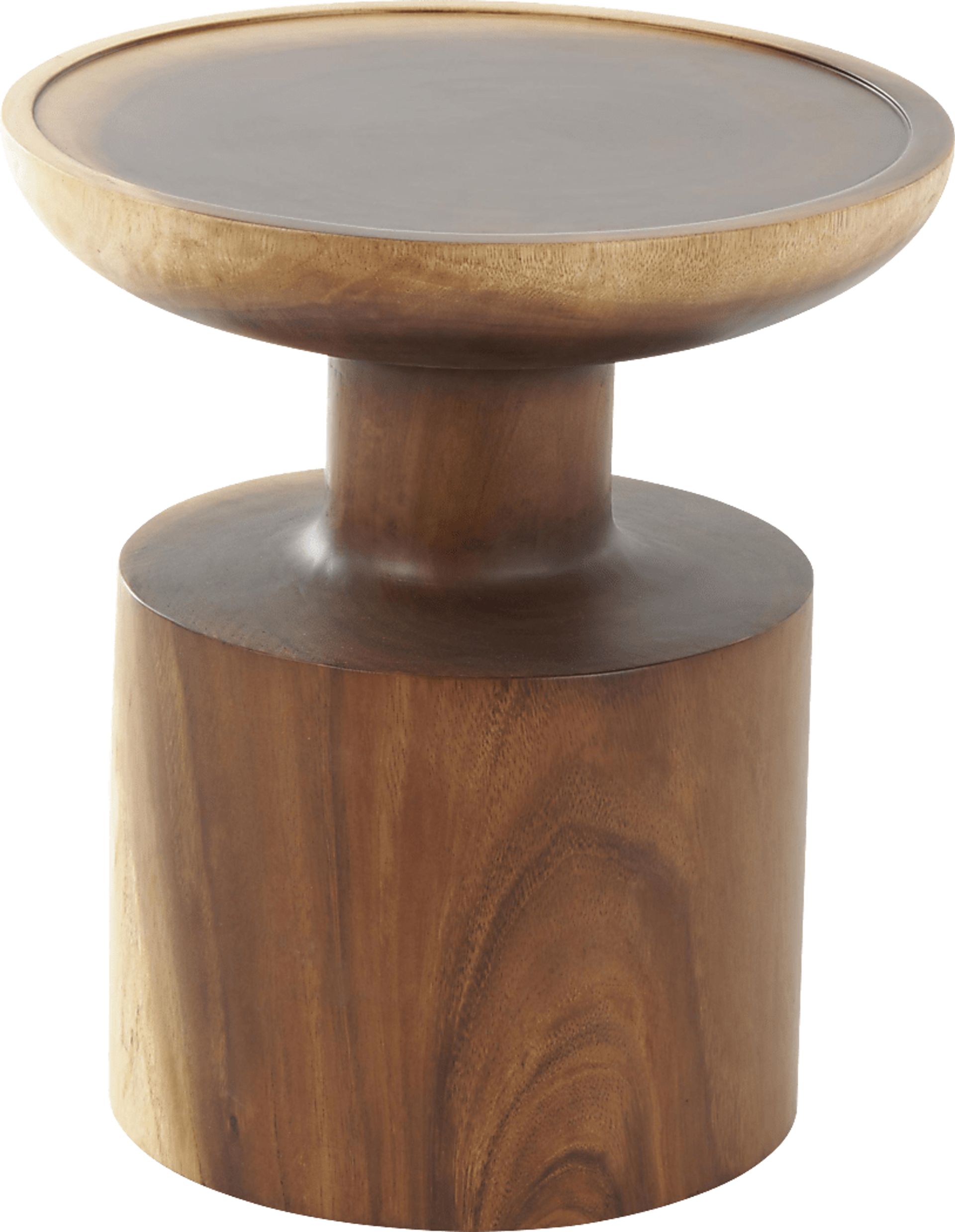 Cacam Brown/Natural Accent Table - Image 6