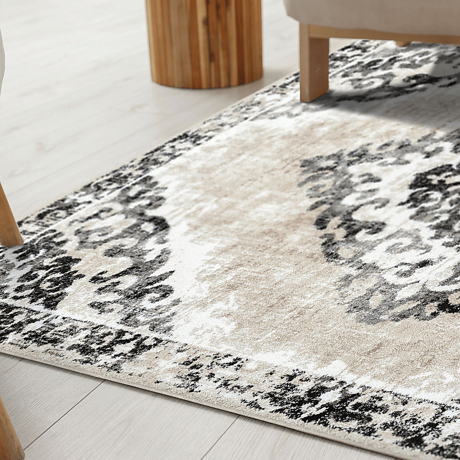 Malo Gray 7'8 x 10'x10 Rug - Image 3