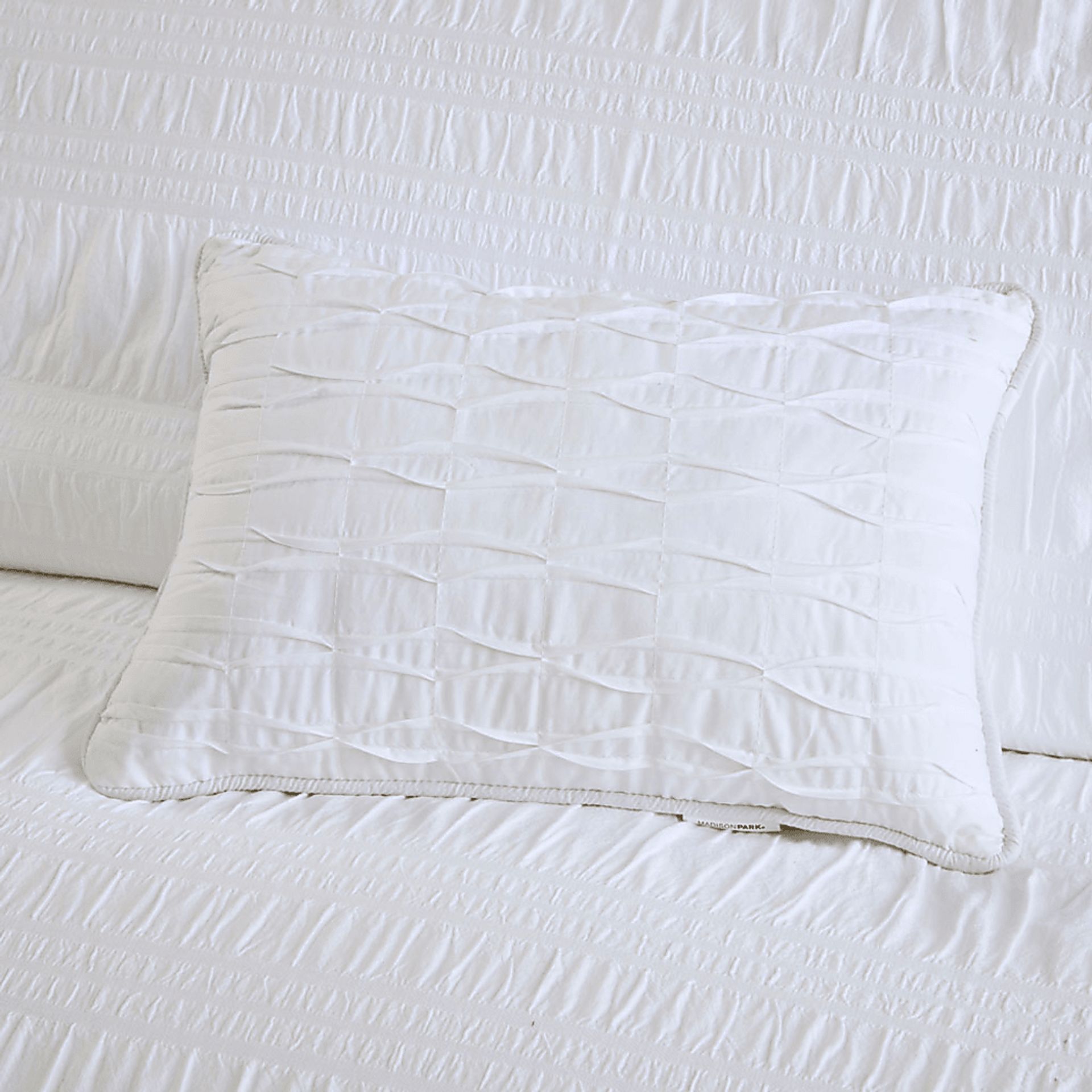 Malodin White 4 Pc Full/Queen Duvet Set - Image 10