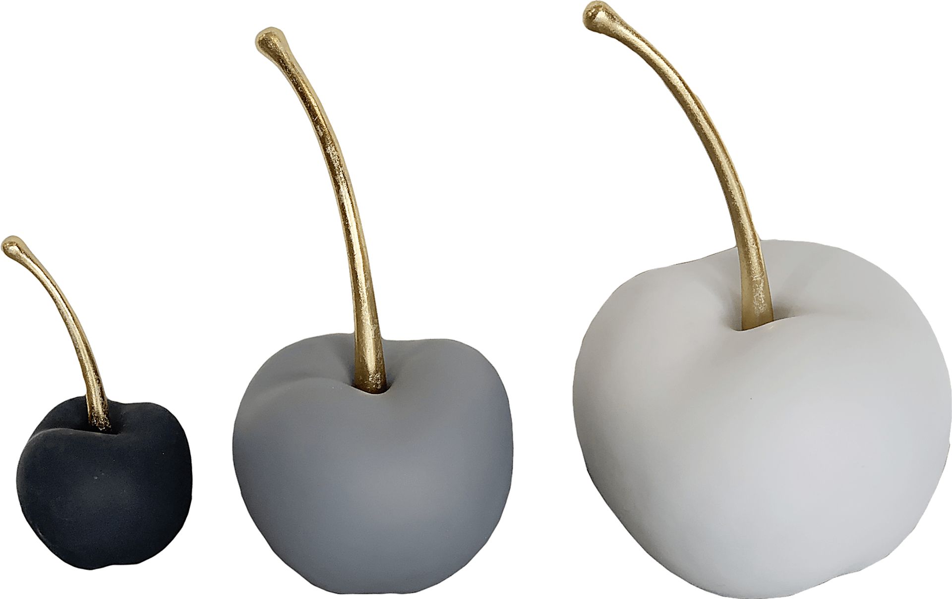 Malomo Gray Sculpture, Set of 3 - Image 4