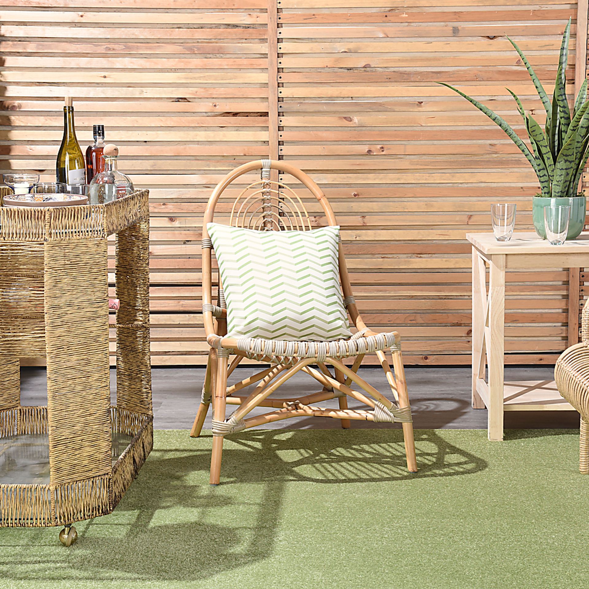 Malon Green Indoor/Outdoor Accent Pillow - Image 5