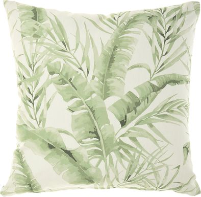Malon Green Indoor/Outdoor Accent Pillow