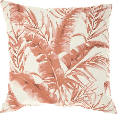 Malon Orange Indoor/Outdoor Accent Pillow