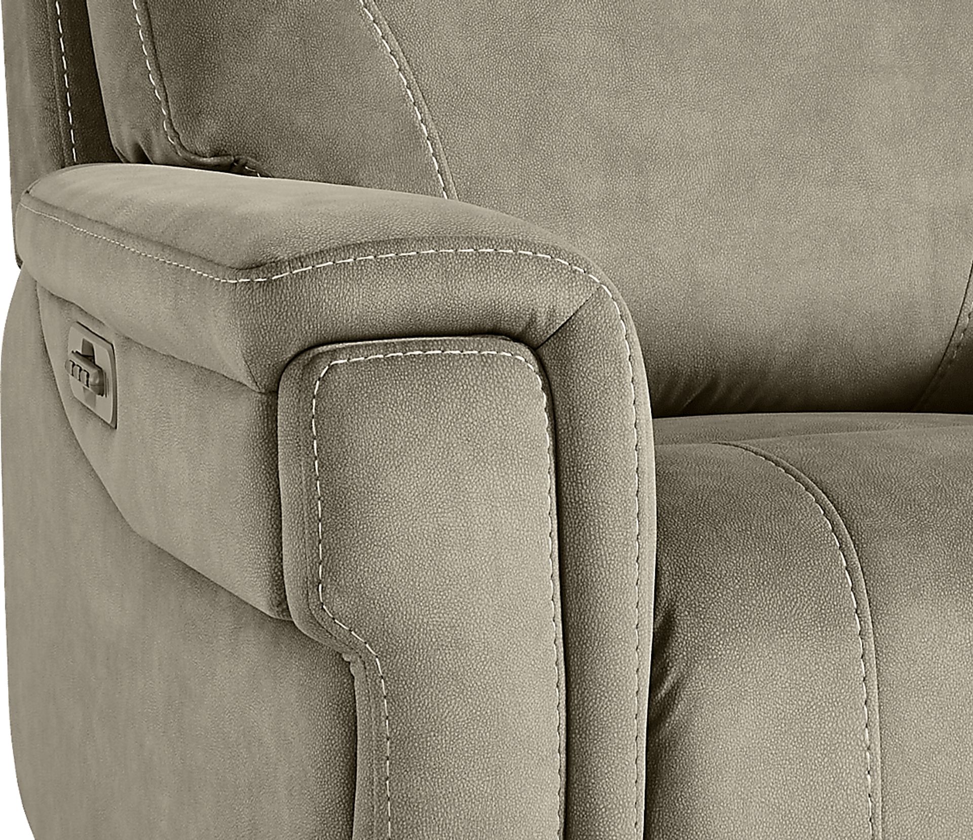 Malone Gray Triple Power Rocker Recliner - Image 7
