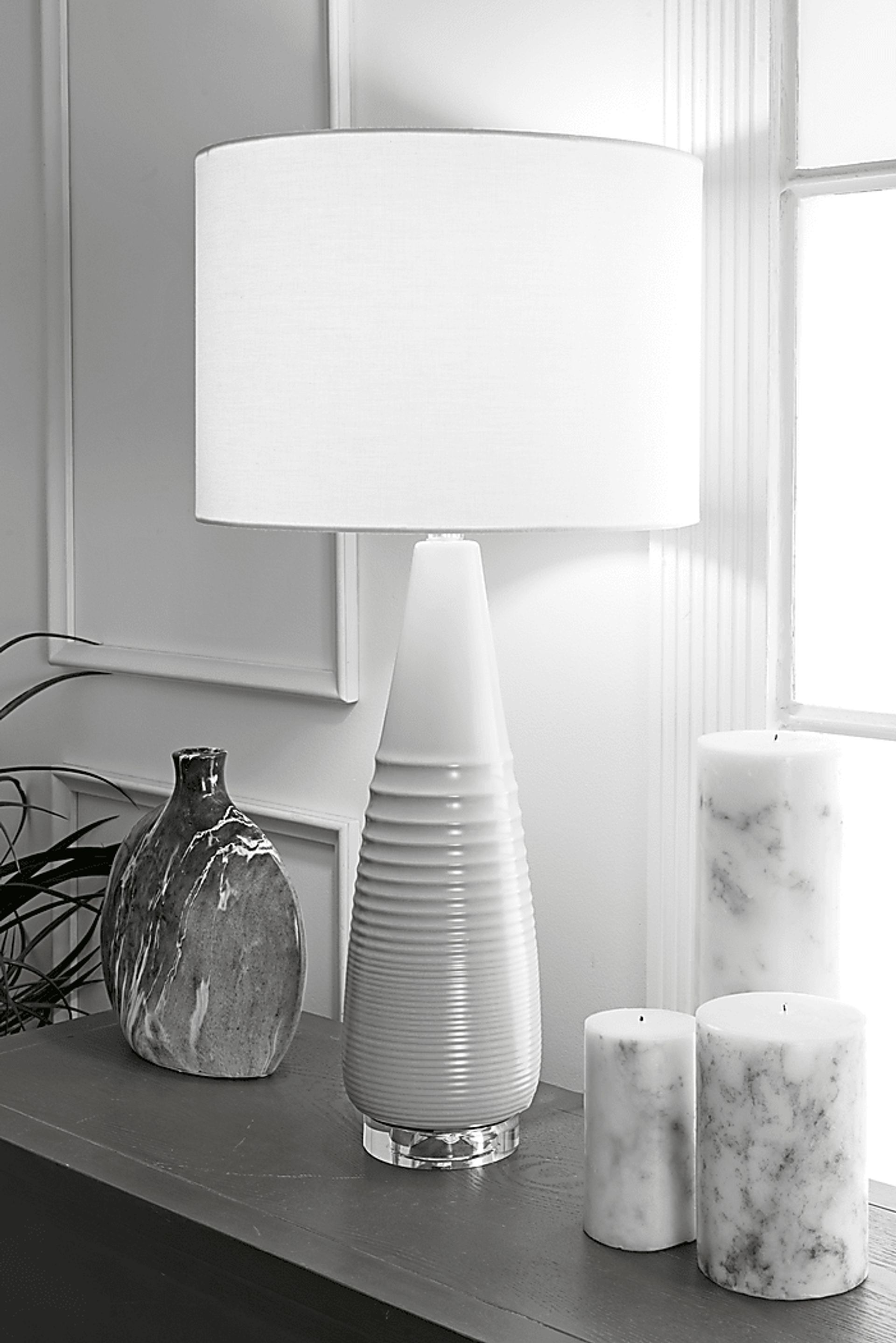 Malstorm Gray Lamp - Image 2