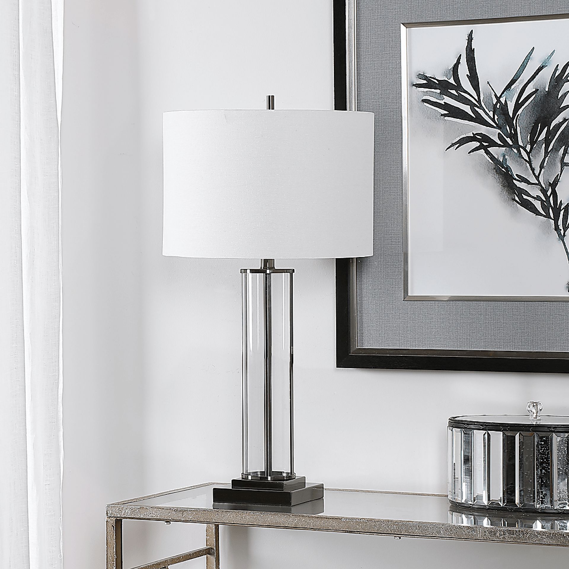 Malter Point Nickel Lamp - Image 4