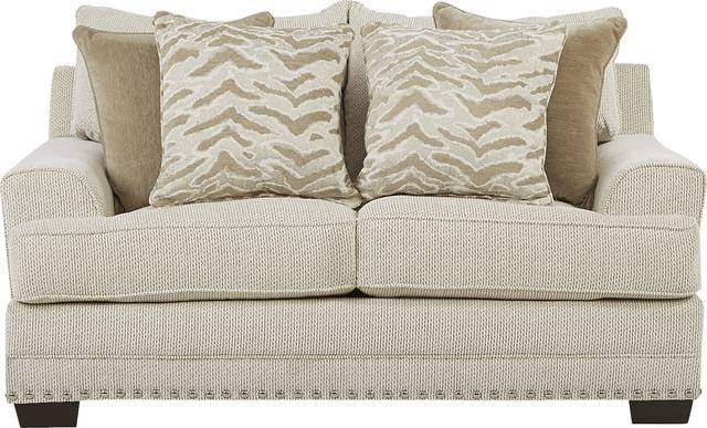 Malvern Beige 2 Pc Living Room - Thumbnail - Image 3