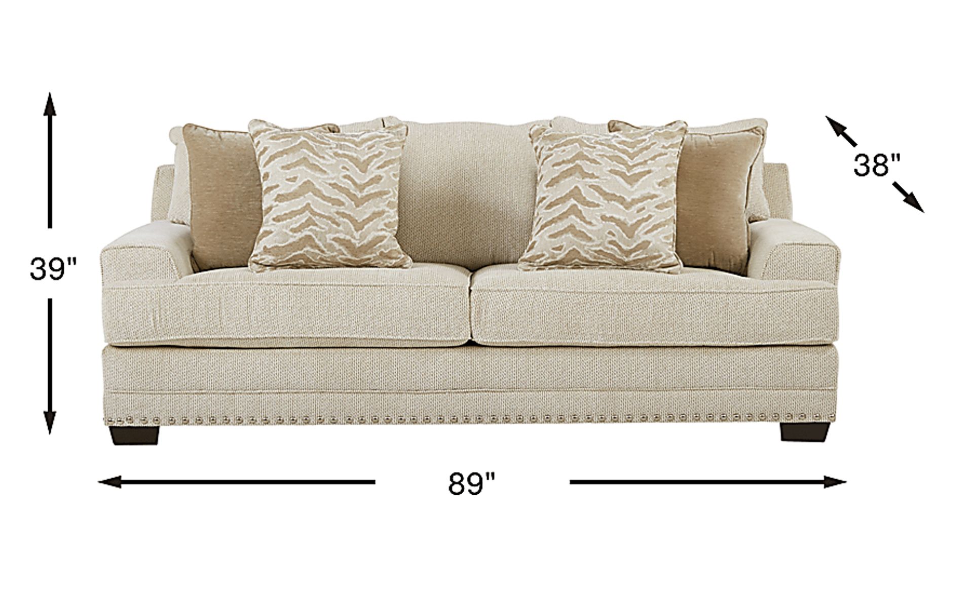 Dimension Image. Please refer to the Dimension Tab on this page for dimension details.