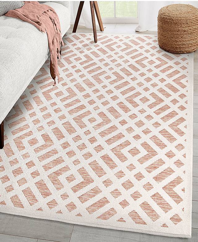 Malverne Orange 7'10 x 10'10 Rug - Thumbnail - Image 8