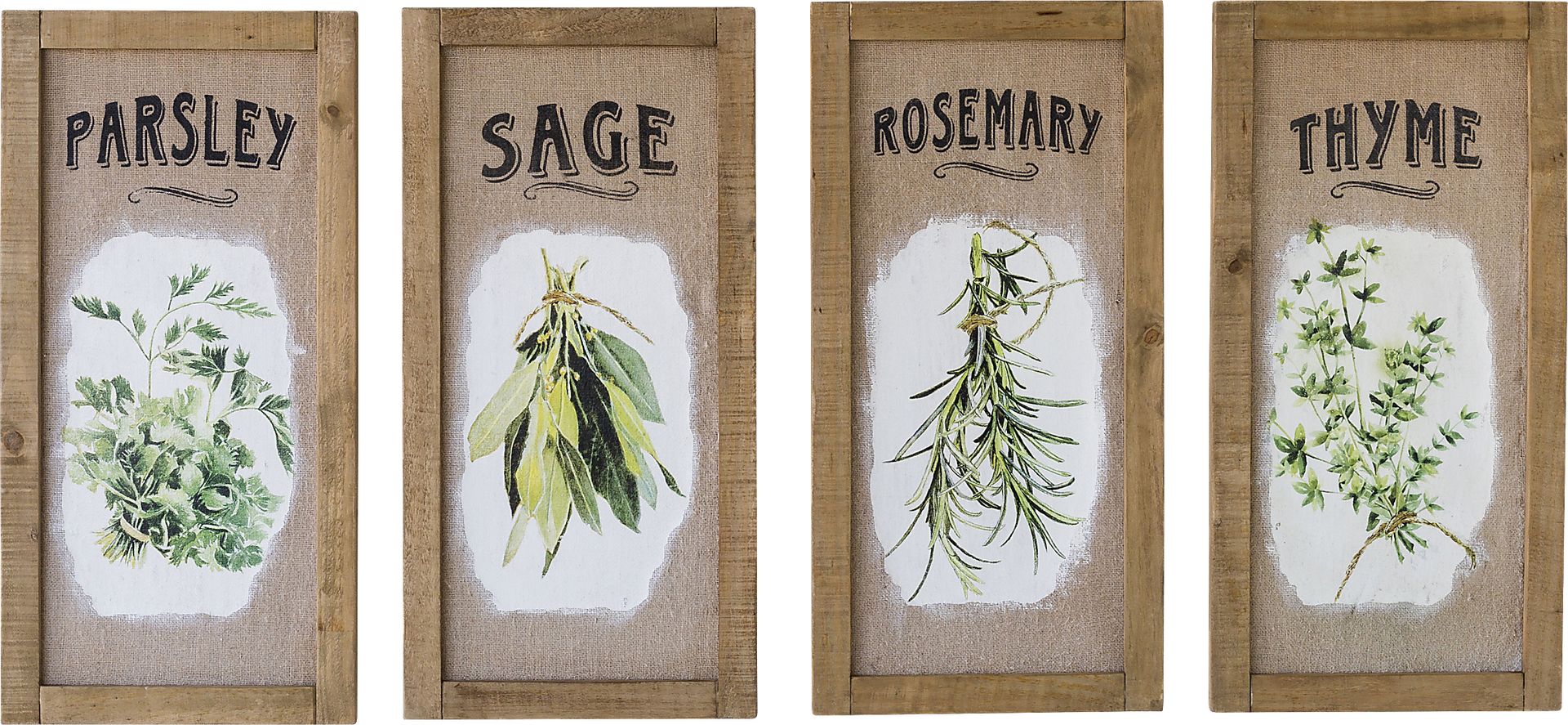 Mame Brown Set of 4 Artwork - Image 1