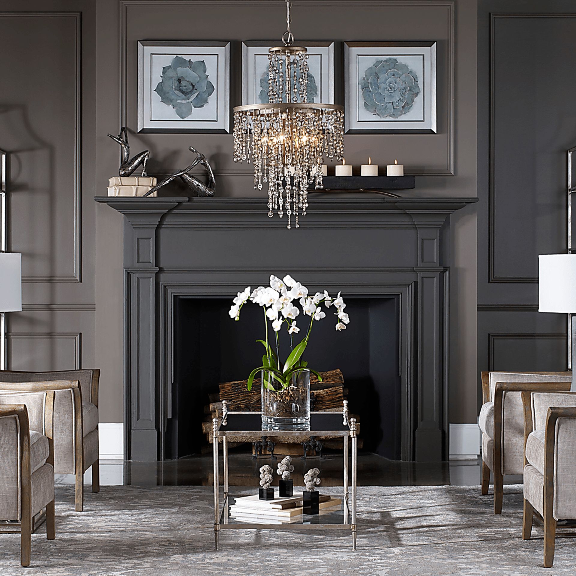 Manassa Bronze Chandelier - Image 2