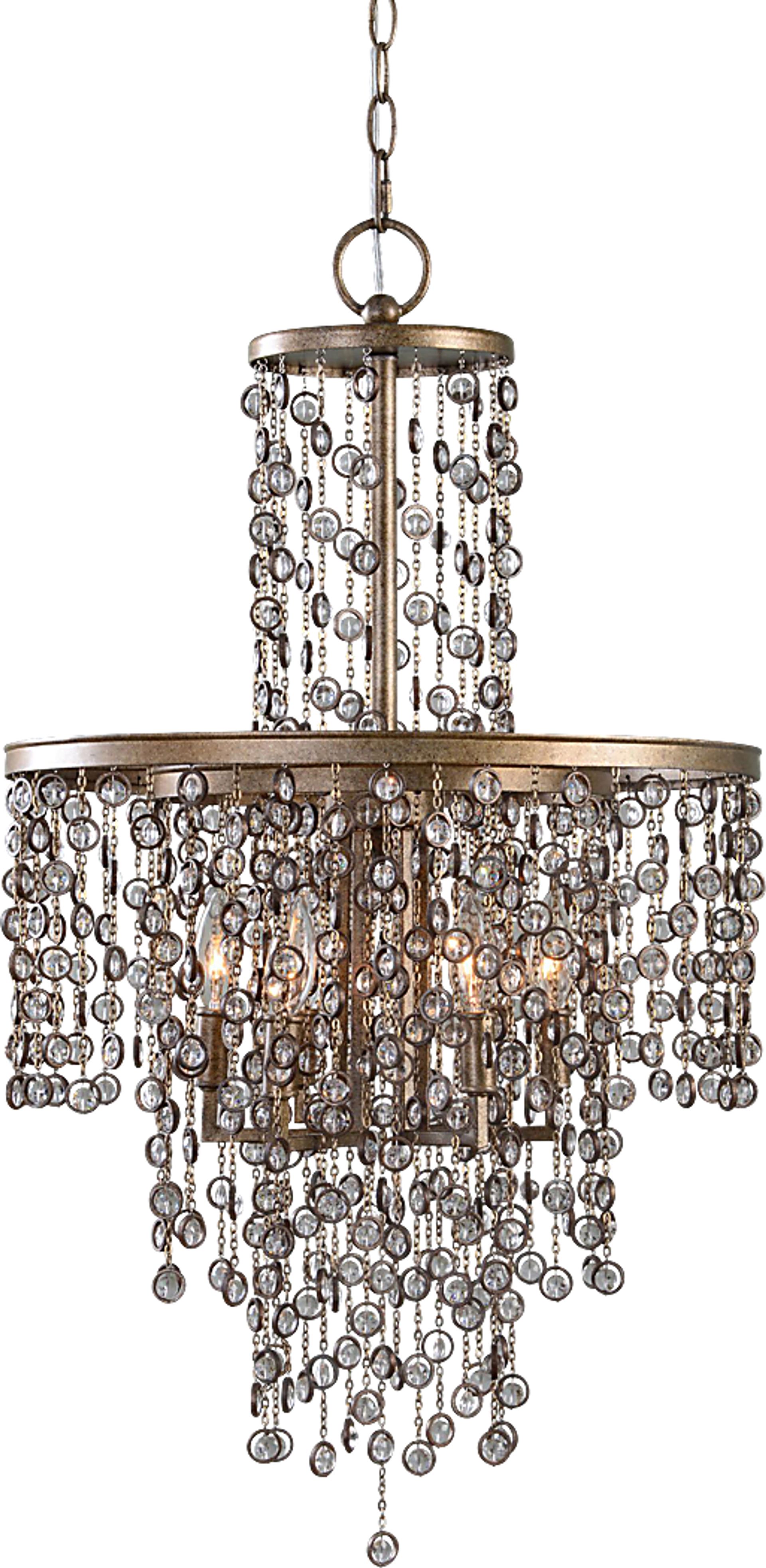 Manassa Bronze Chandelier - Image 1