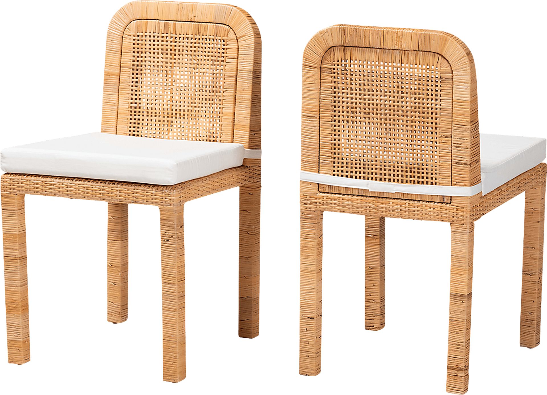 Manassas Natural Dining Chair, Set of 2 - Image 1