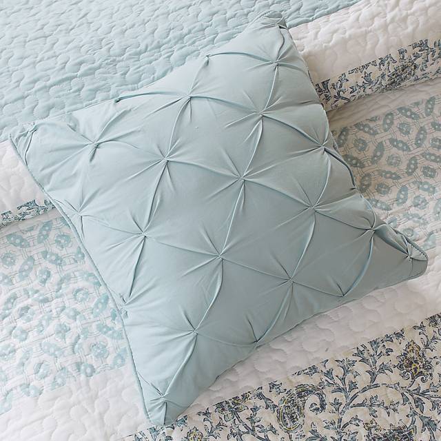 Manasses Blue 9 Pc King Duvet Set - Thumbnail - Image 5