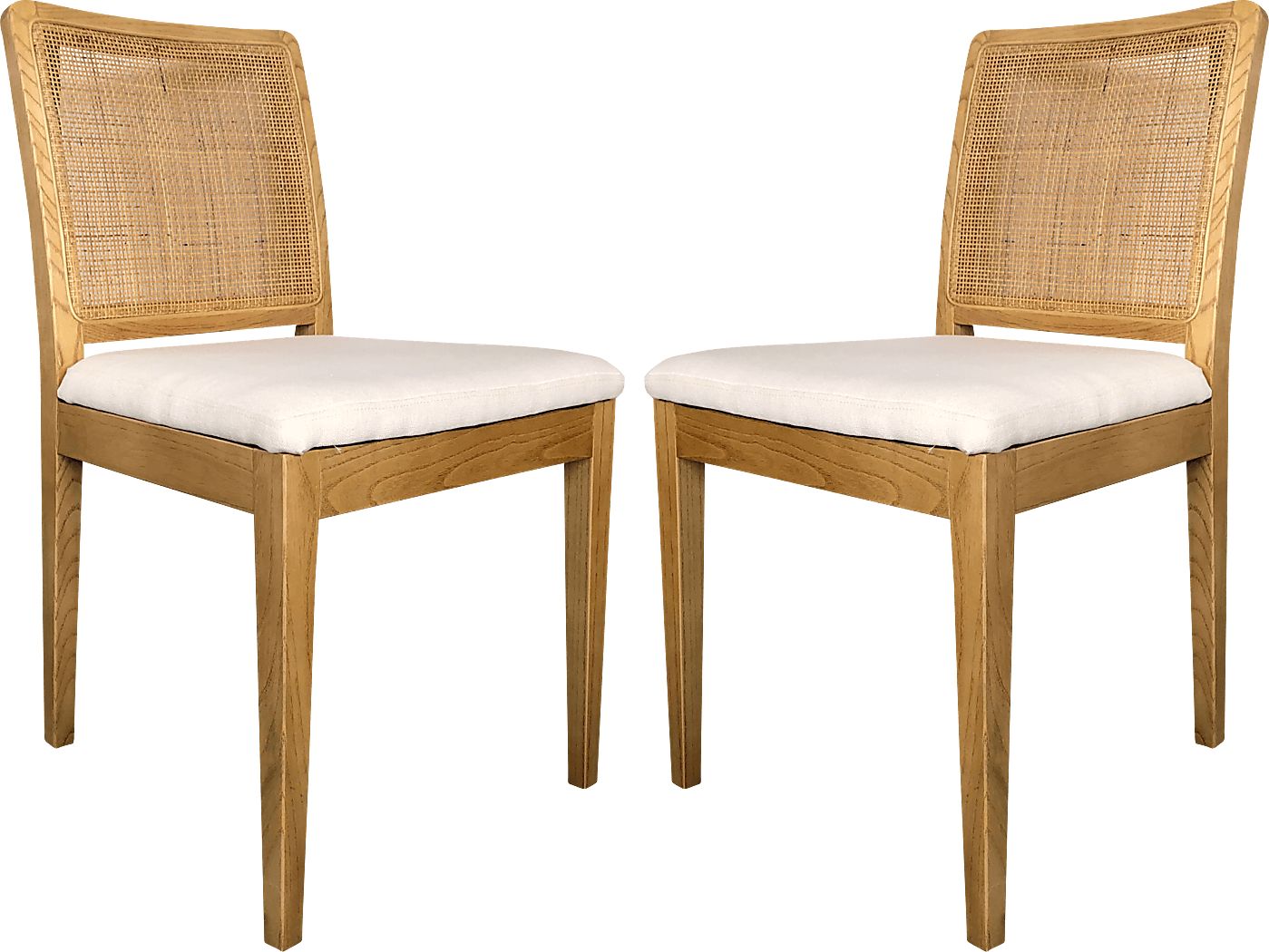 Manatel Natural Dining Chair, Set of 2