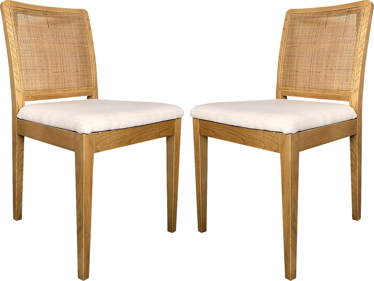 Manatel Natural Light Wood Dining Chair, Set Of 2 | Rooms to Go