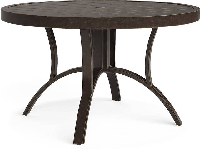 Manchester Hill Antique Bronze 48 in. Round Outdoor Dining Table - Thumbnail - Image 1