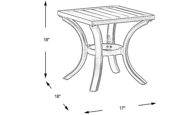 Dimension Image. Please refer to the Dimension Tab on this page for dimension details.
