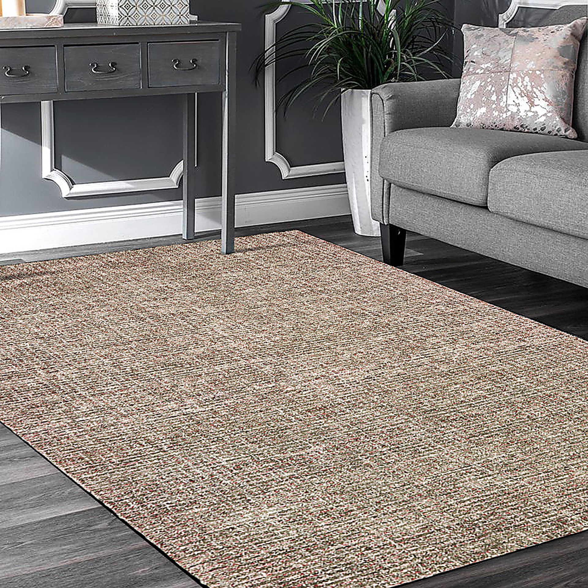 Mancio Red 7'9 x 5' Rug - Image 3