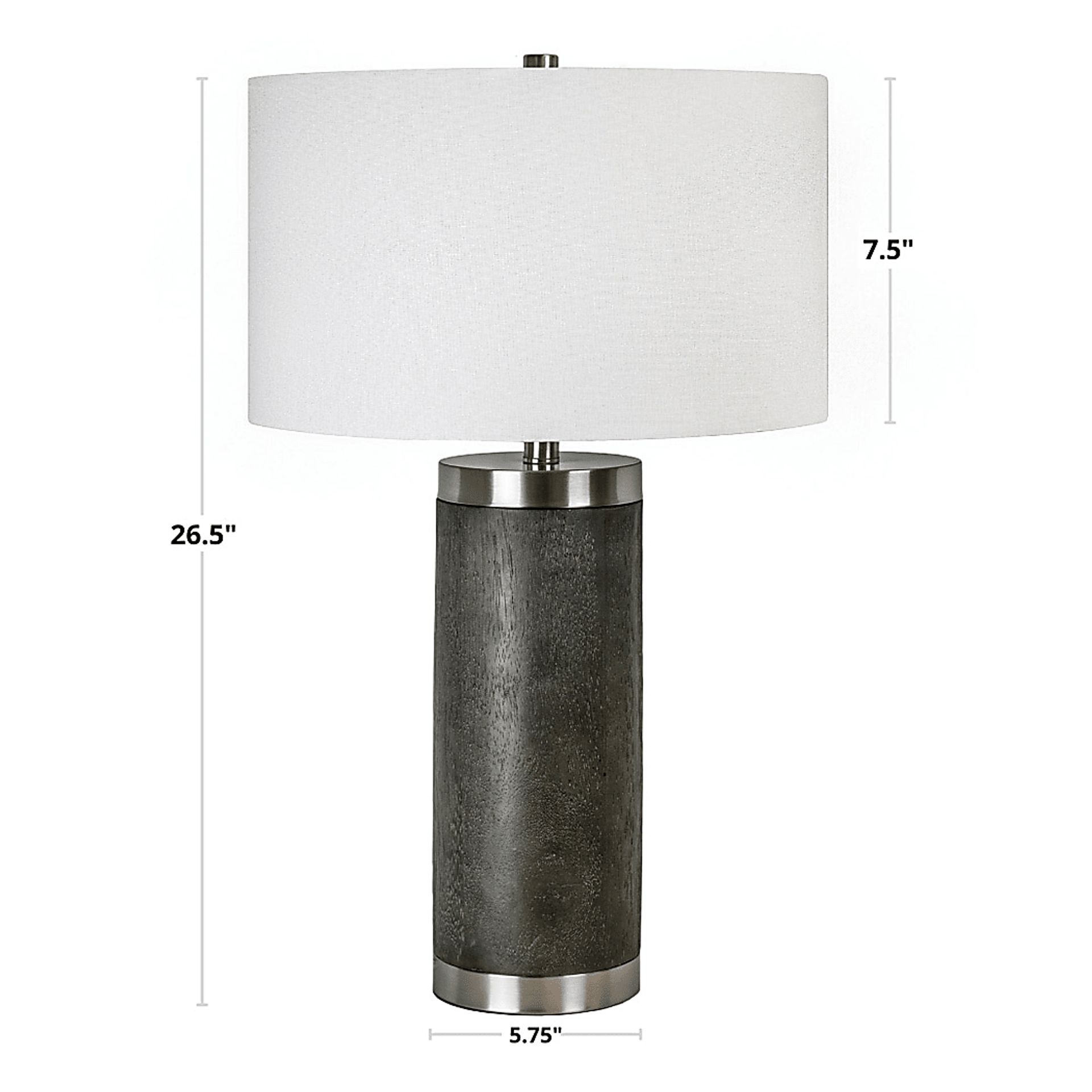Mandevilla Street Gray Lamp - Image 7