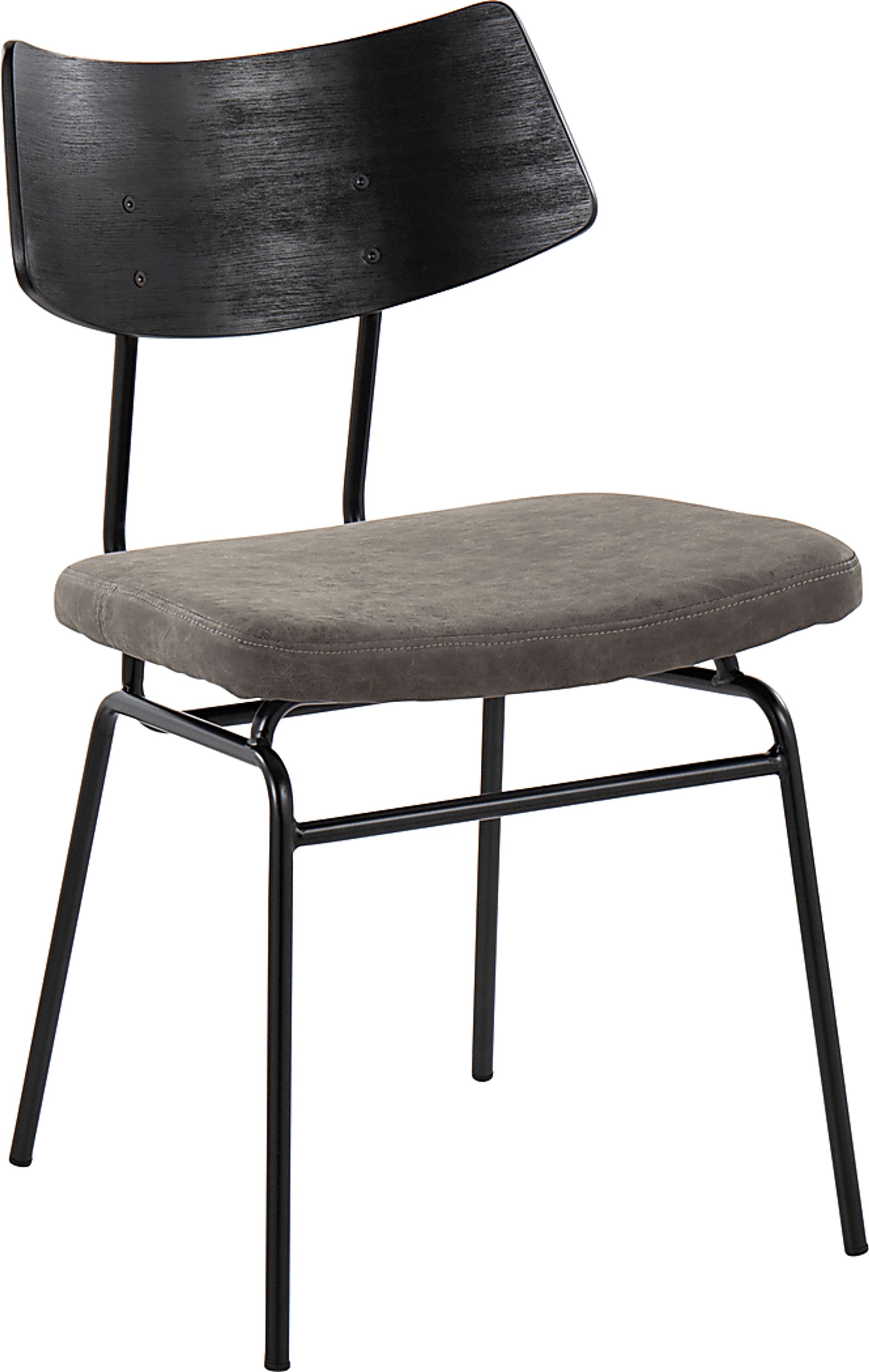 Mandigo Dark Gray Side Chair Set of 2 - Image 3