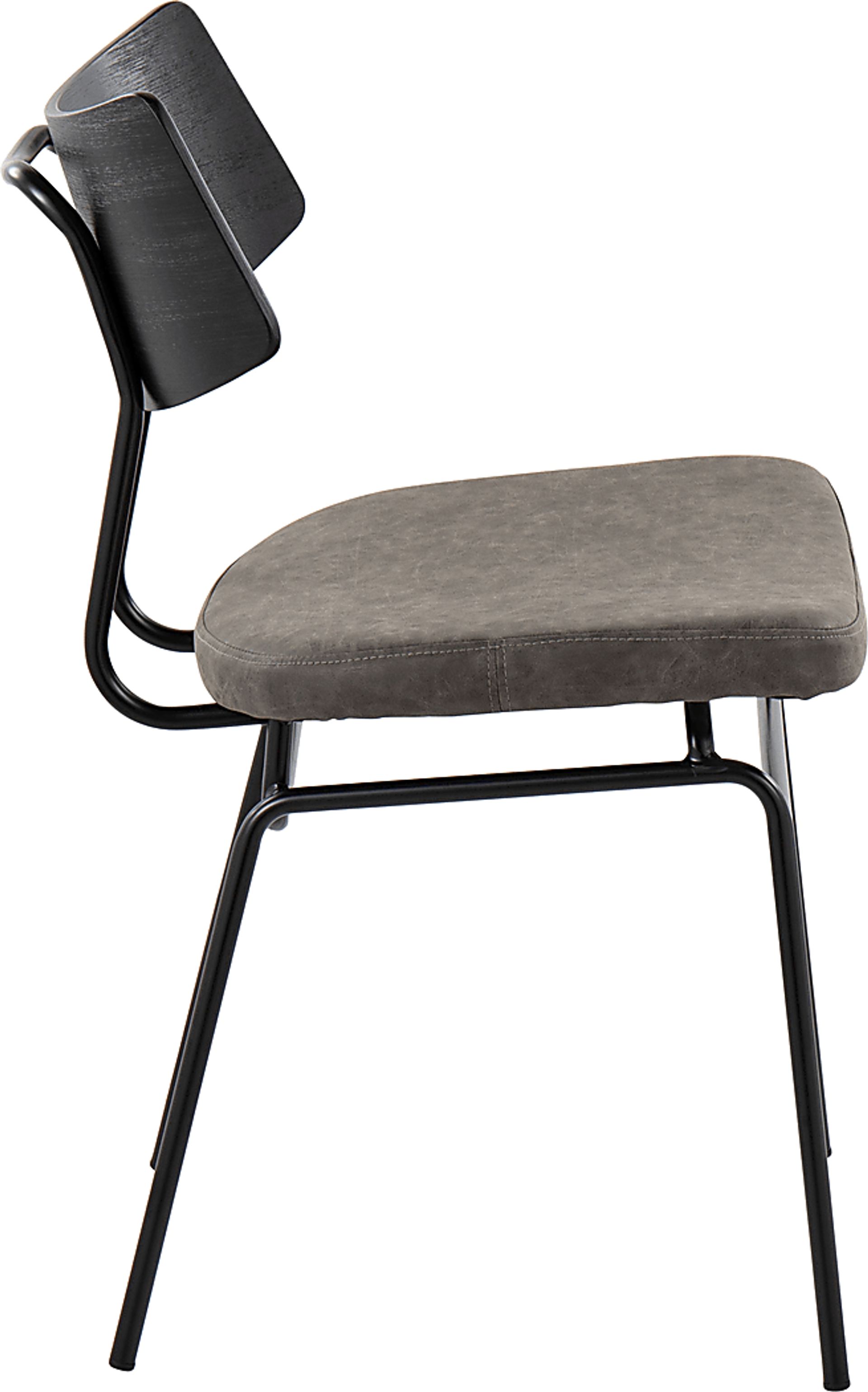 Mandigo Dark Gray Side Chair Set of 2 - Image 4