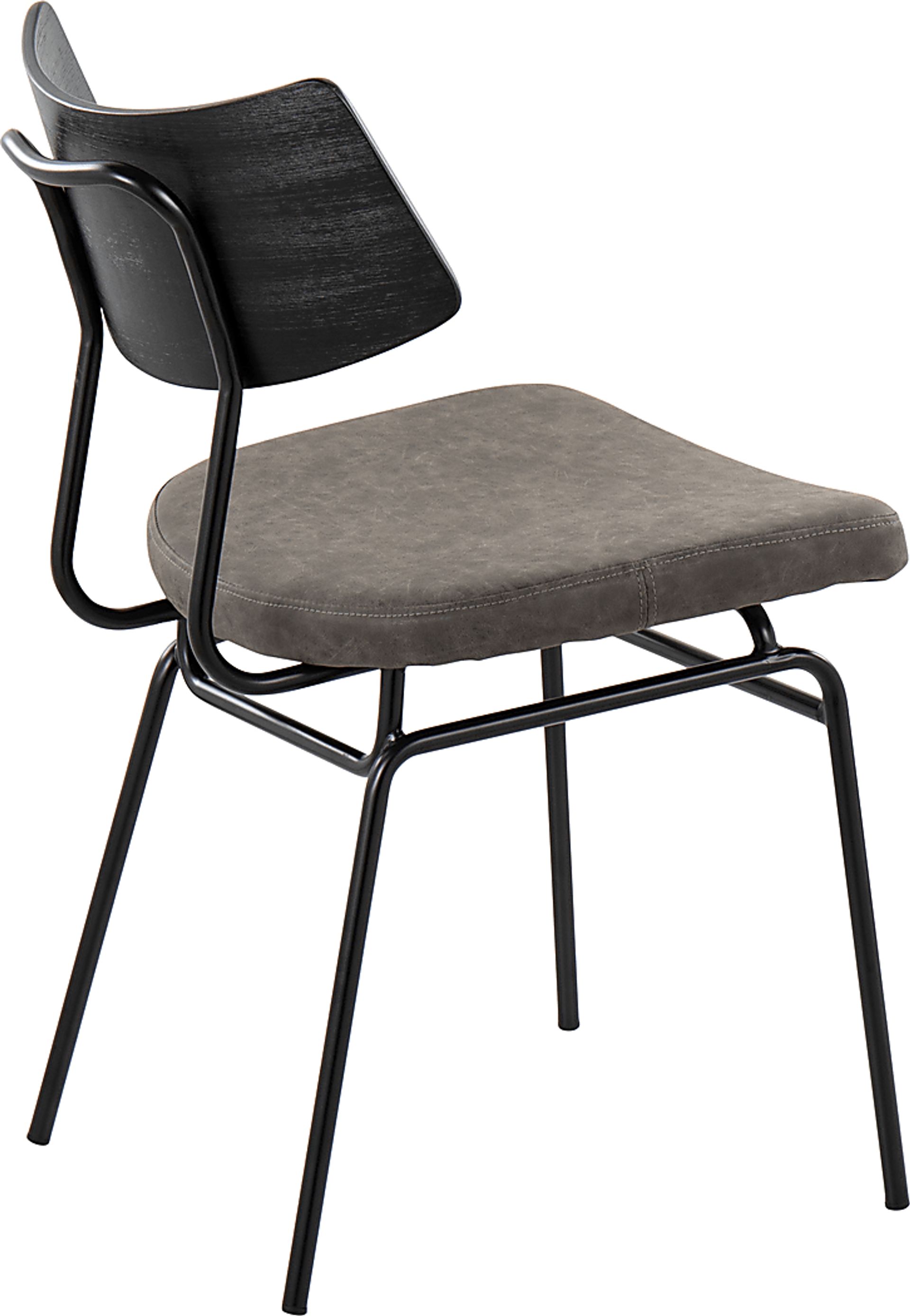 Mandigo Dark Gray Side Chair Set of 2 - Image 5