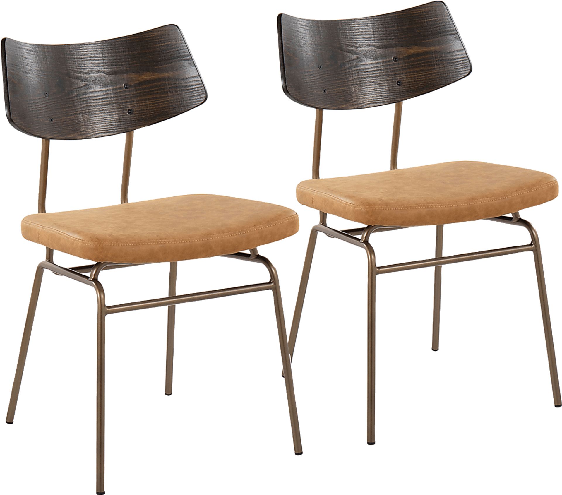 Mandigo Yellow Side Chair Set of 2 - Image 1