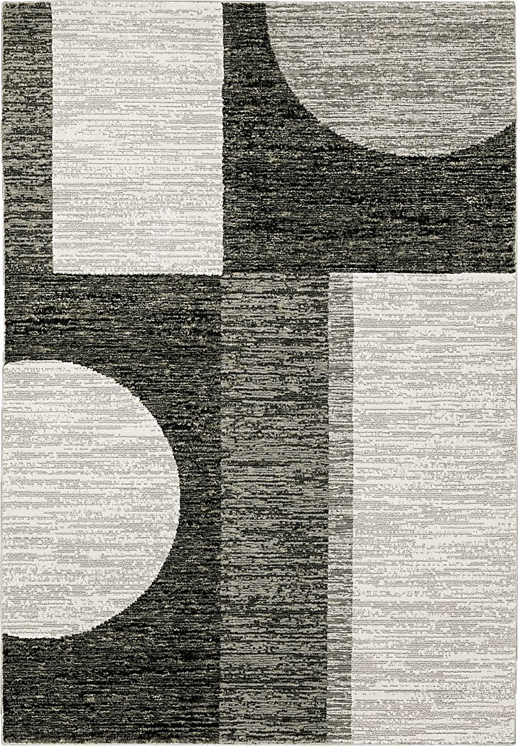 Mandla Charcoal 7'10 x 10'10 Rug