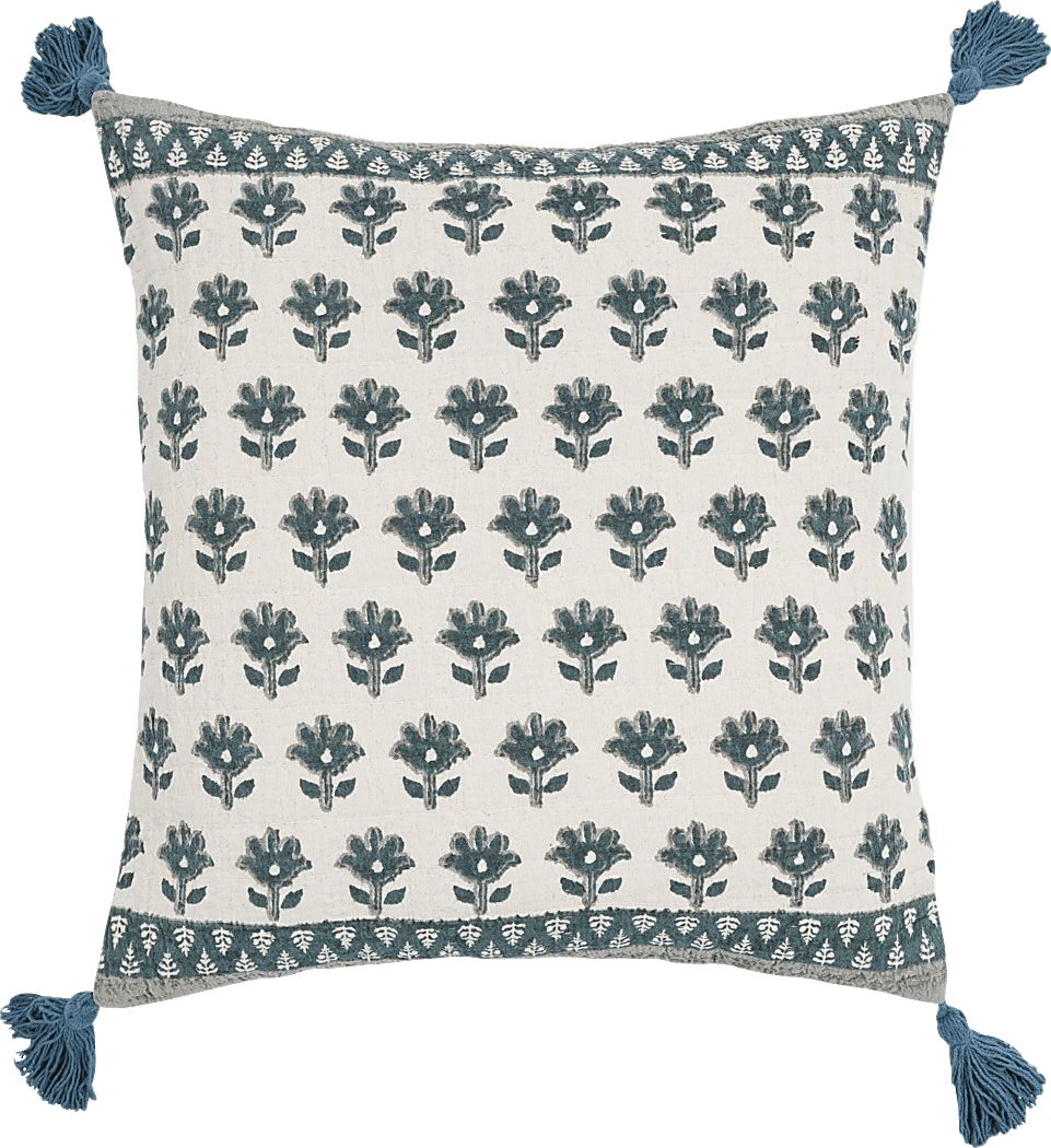 Mandylee Blue Accent Pillow