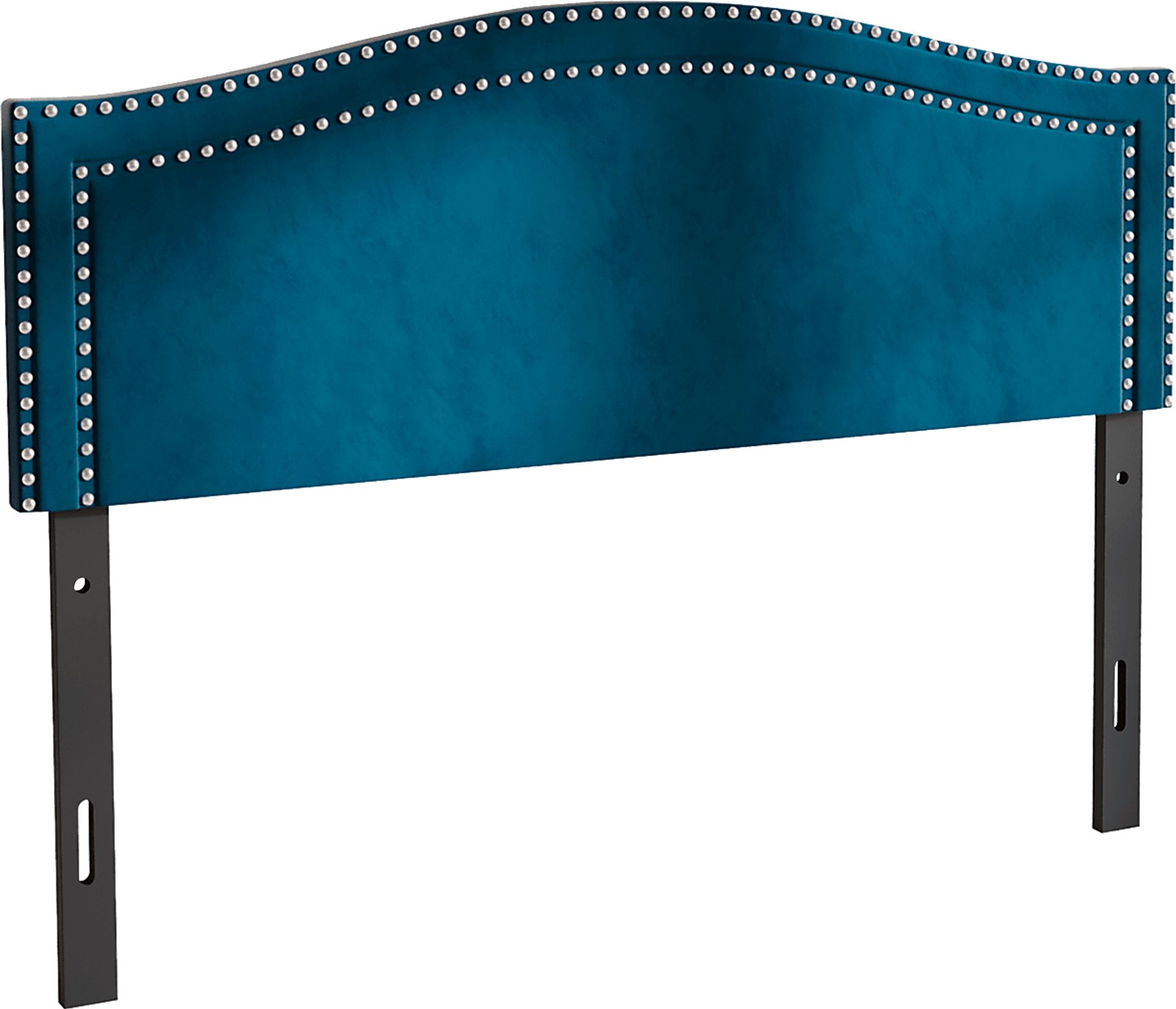 Maness Blue King Headboard - Image 1