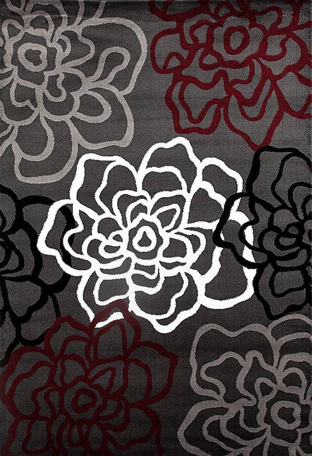 Mangal Red 5'3 x 7'3 Rug - Thumbnail - Image 1