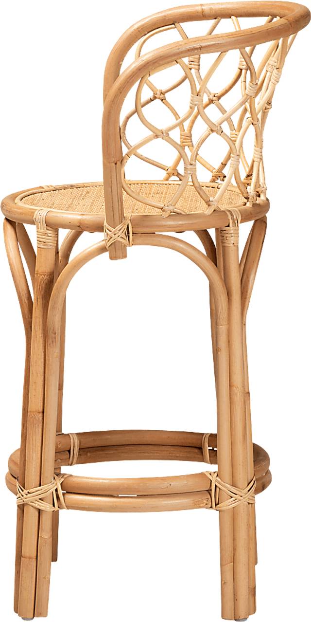 Mangin Brown Counter Height Stool - Thumbnail - Image 3