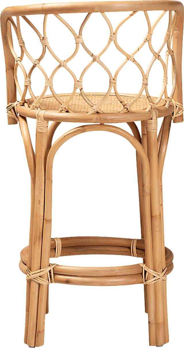 Mangin Brown Counter Height Stool - Thumbnail - Image 4