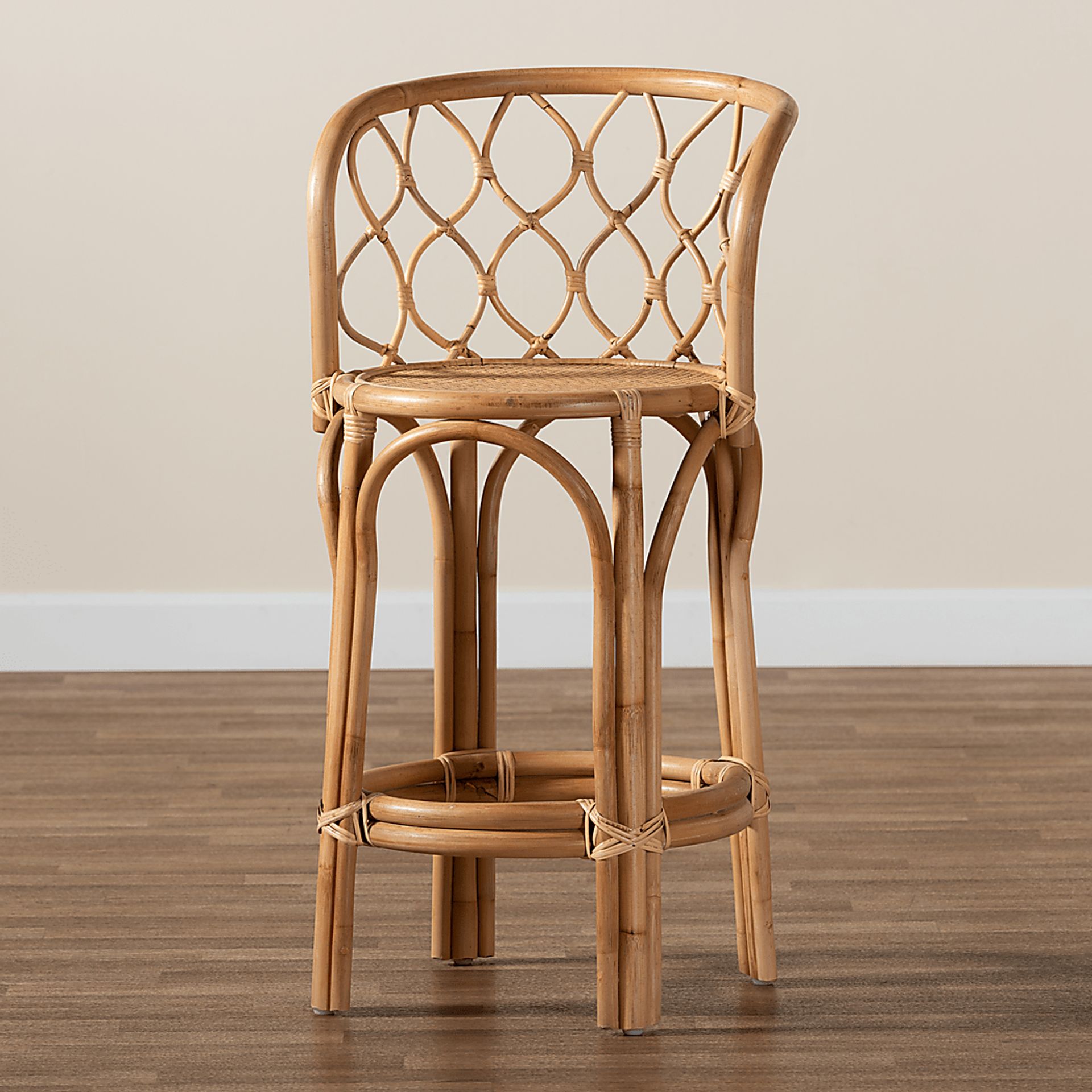 Mangin Brown Counter Height Stool - Image 7