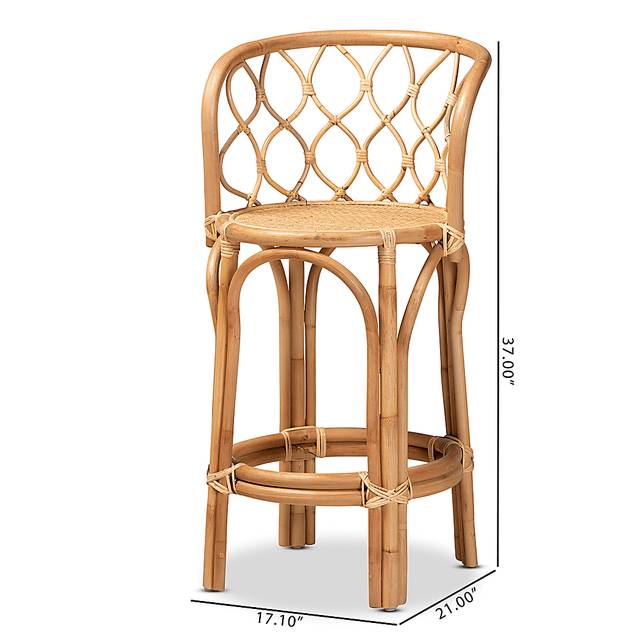 Mangin Brown Counter Height Stool - Thumbnail - Image 8