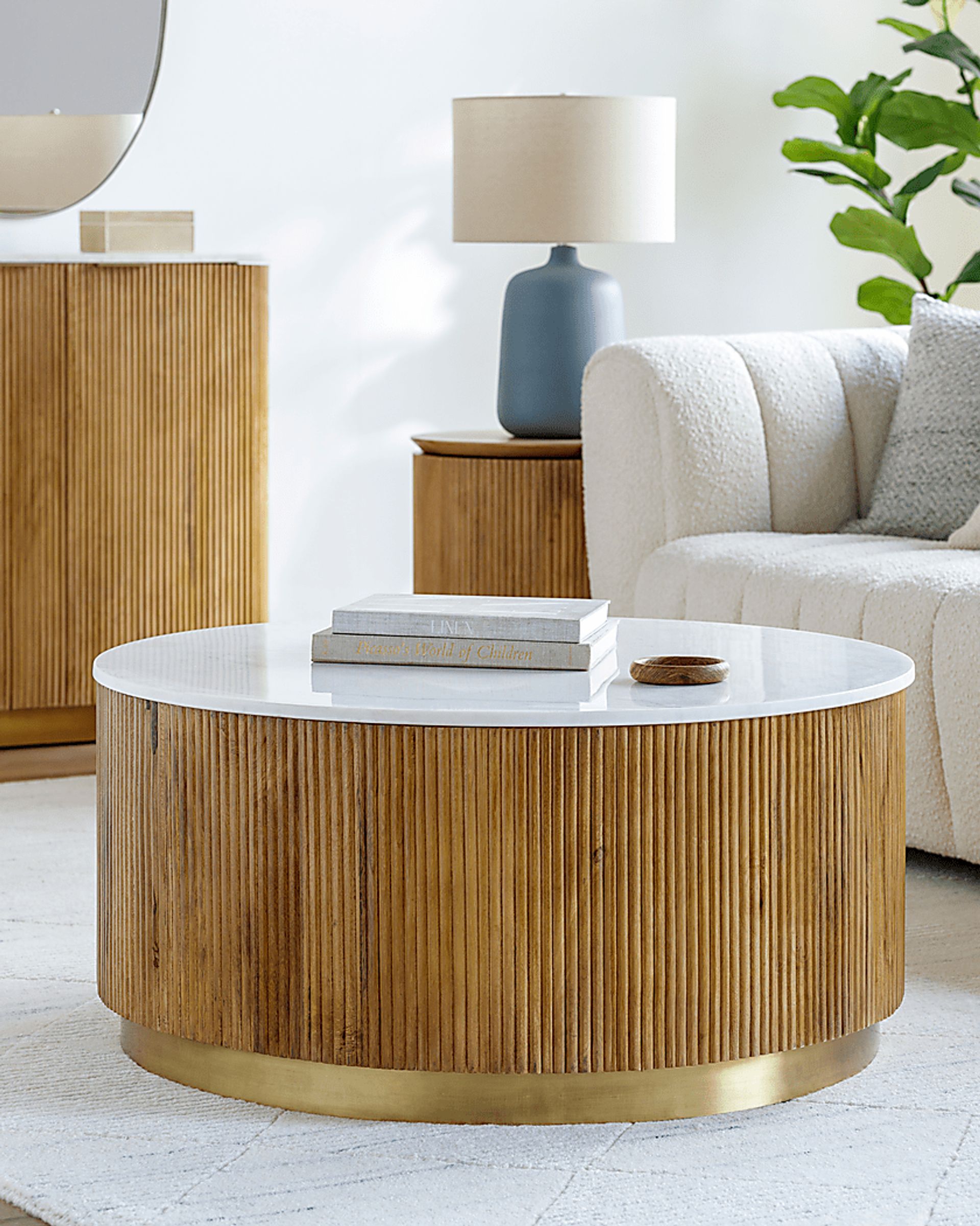 Mango Bay Brown 3 Pc Table Set - Image 4