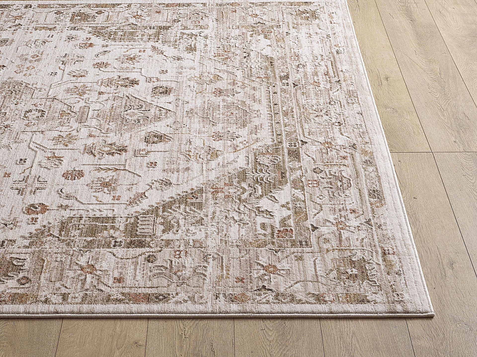 Maninola Ivory 5'3 x 7'10 Rug - Image 3