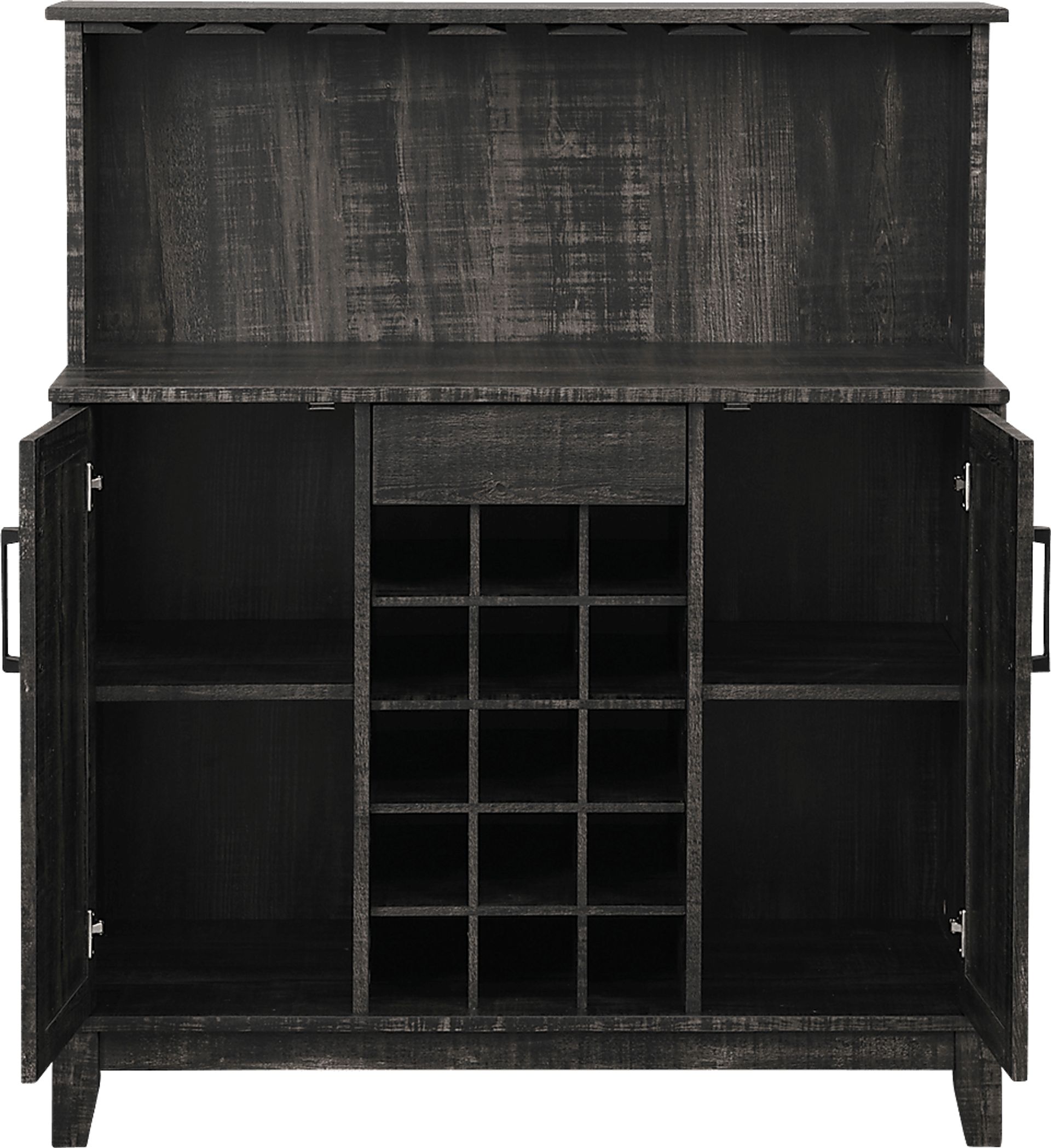 Mankato Charcoal Bar Cabinet - Image 2